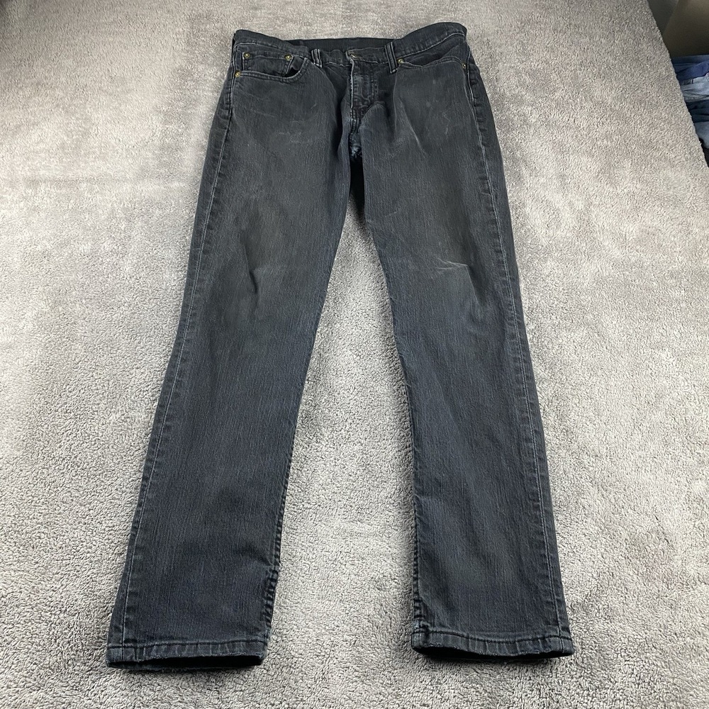Levis 511 Slim Skinny Fit Jeans‎ Mens 32x30 Gray Faded Low Rise